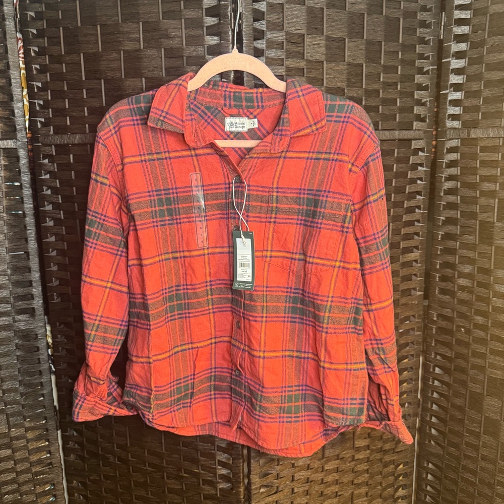 Alpine Design Women's AD Hike Midweight Flannel Size S NWT
